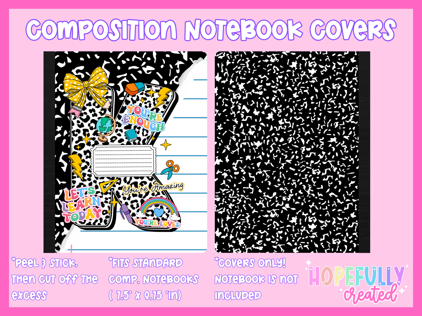 Initial Composition Notebook Cover
