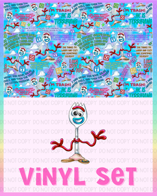 Forky Vinyl Set