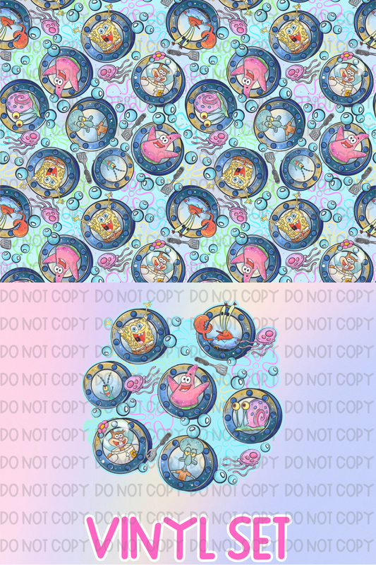 Sponge Vinyl Set
