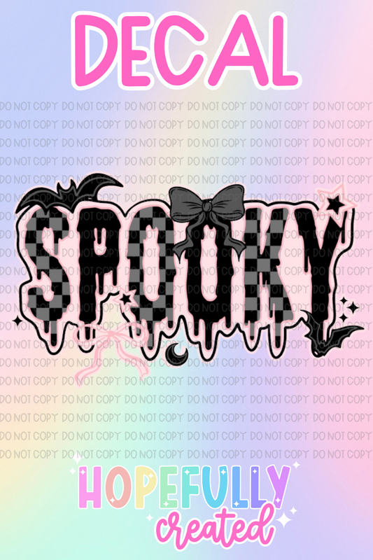 Spooky Decal-1012