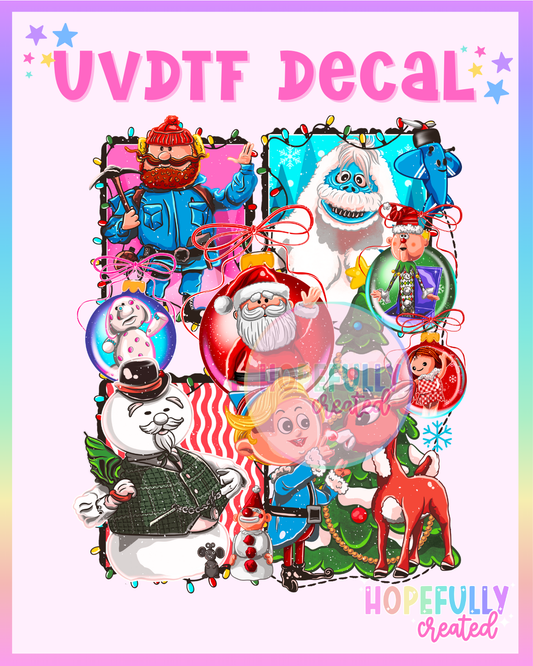 Reindeer UVDTF Decal
