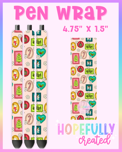 Christmas Stamps Vinyl Collection - 3393