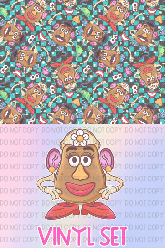 Mrs Potato Vinyl Set