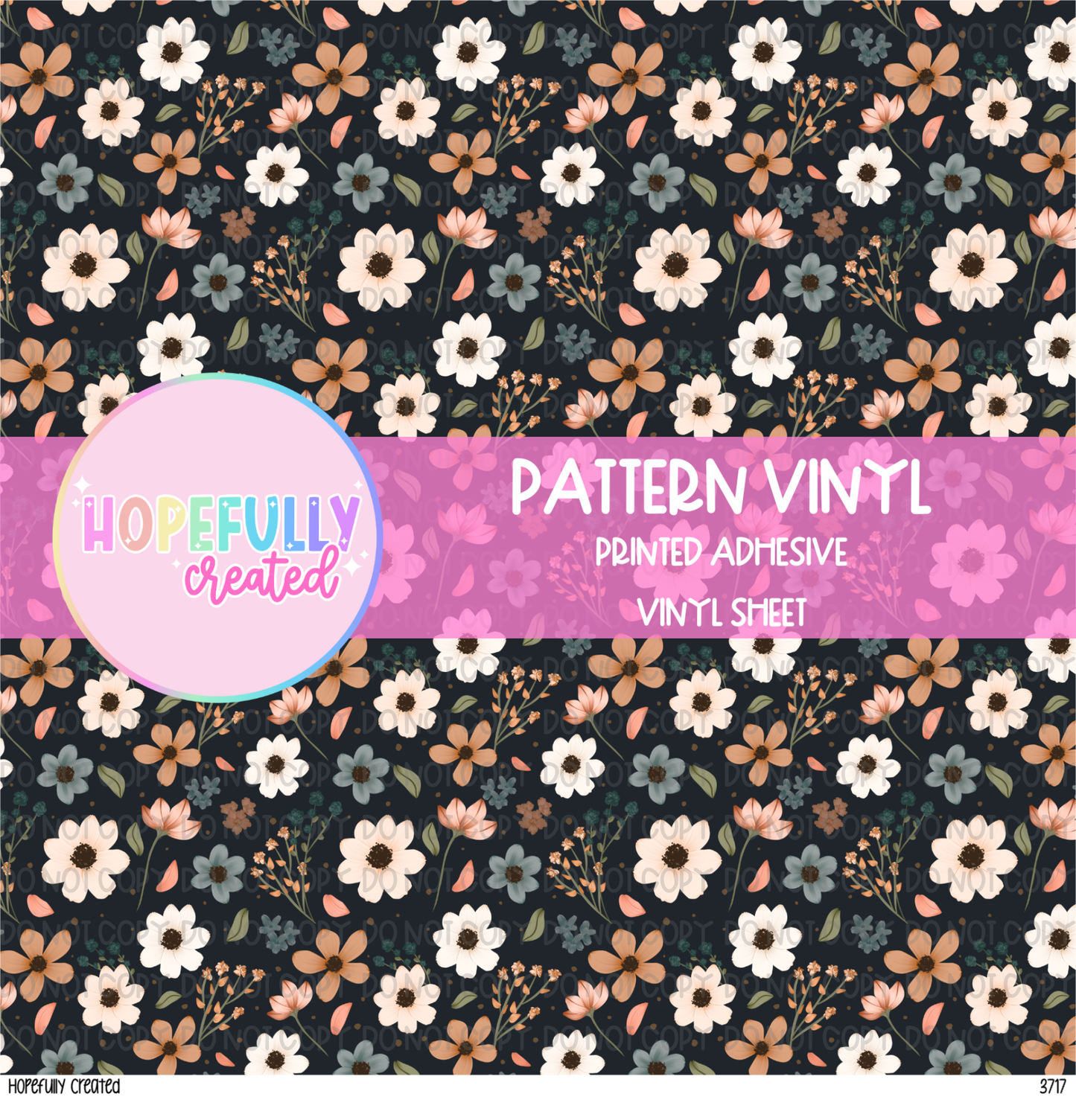 Floral Vinyl Collection - 3717