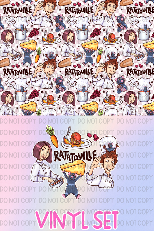 Chef Mouse Vinyl Set