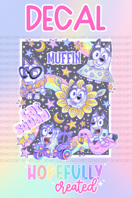 Muffin Decal-997 VIP