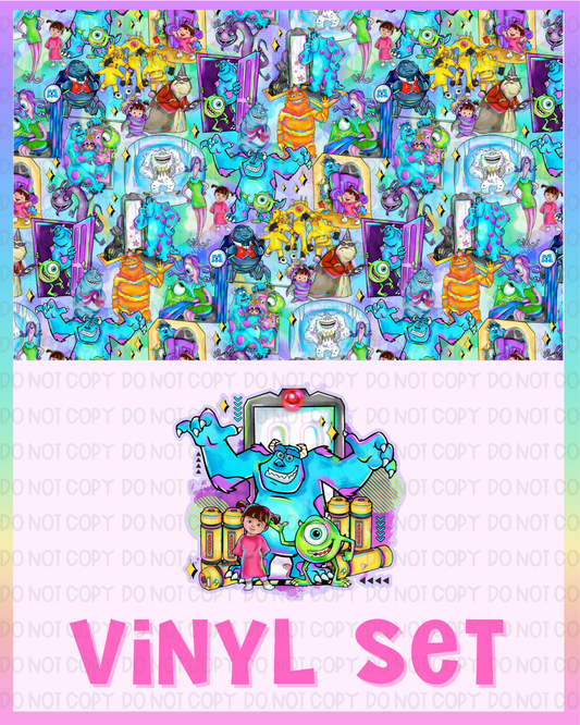 Monsters Vinyl Set