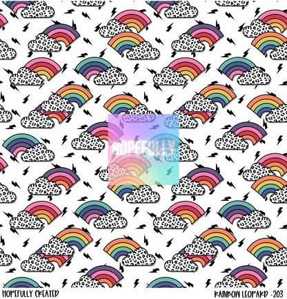 Rainbow Leopard Vinyl Collection- 203