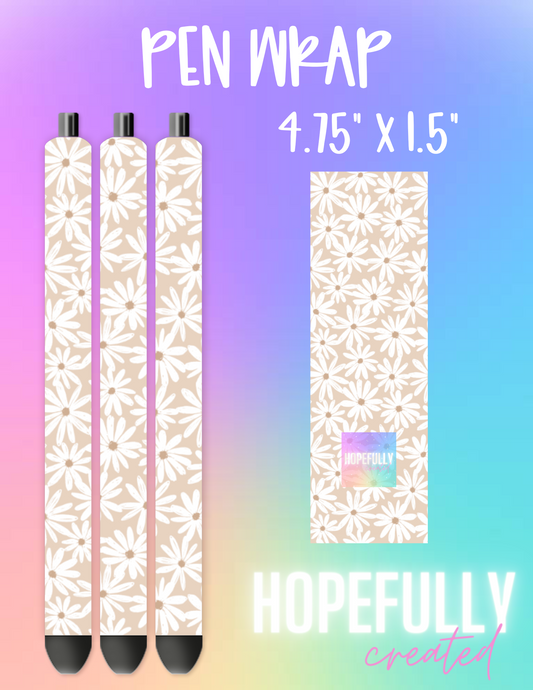 Flowers Pen Wrap-306