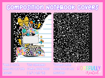 Initial Composition Notebook Cover