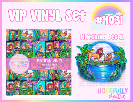 Lions Vinyl Set