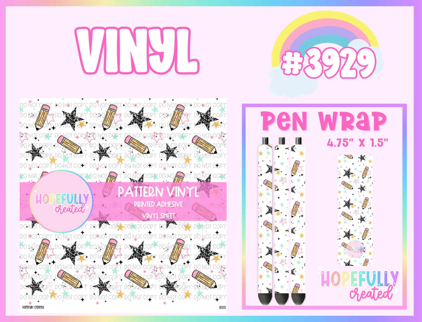 Pencil Vinyl Collection - 3929