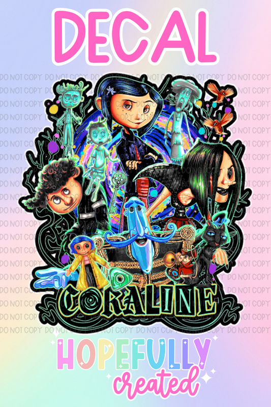 Coraline Decal-1019 VIP