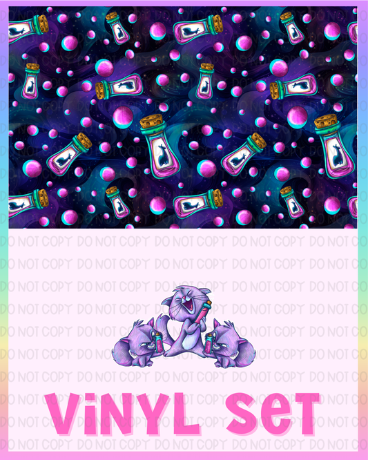 Llama Potion Vinyl Set