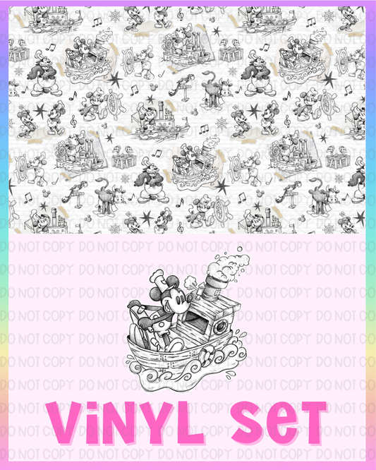 Steamboat Mouse Vinyl Set