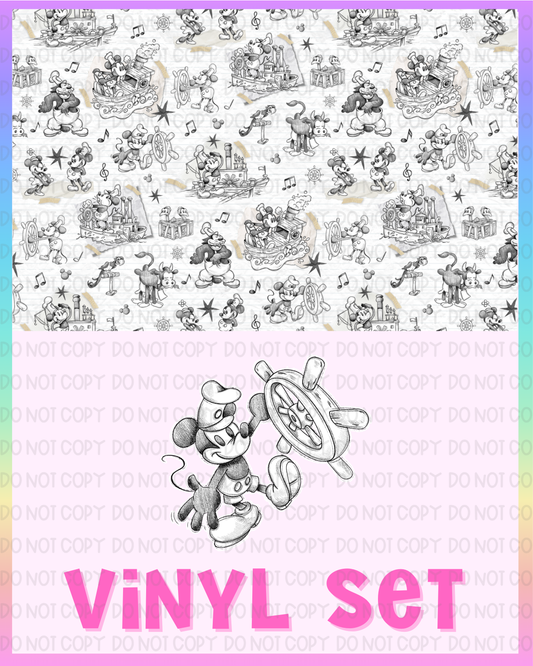 Steamboat Mouse Vinyl Set