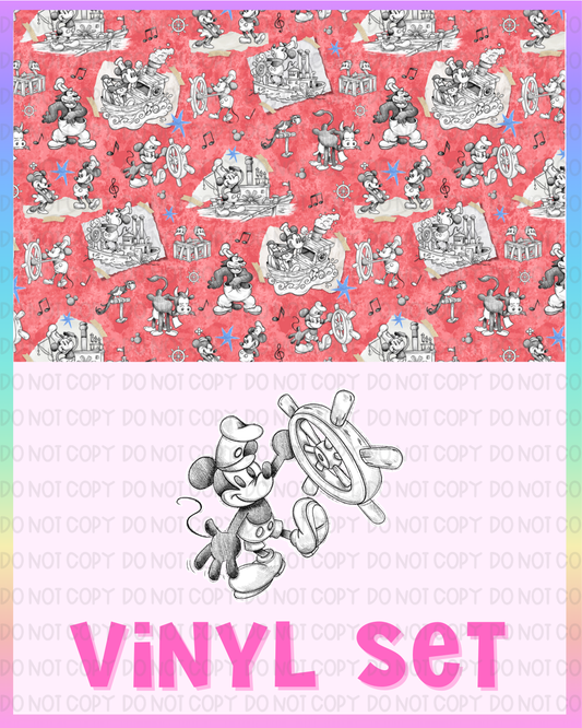 Steamboat Mouse Vinyl Set