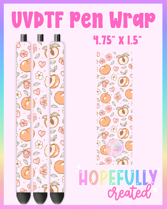 Peaches UVDTF Pen Wrap