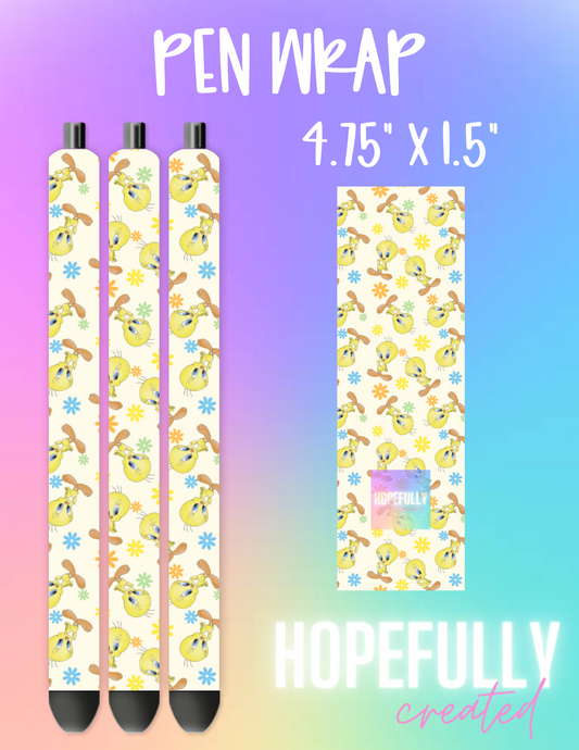 Yellow Bird Pen Wrap-310 VIP