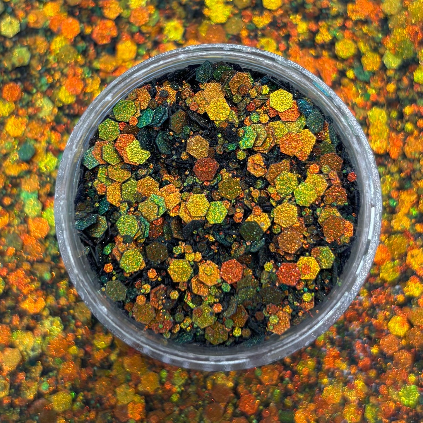 LAVEAU - Chunky Textured Color Shift Glitter Mix