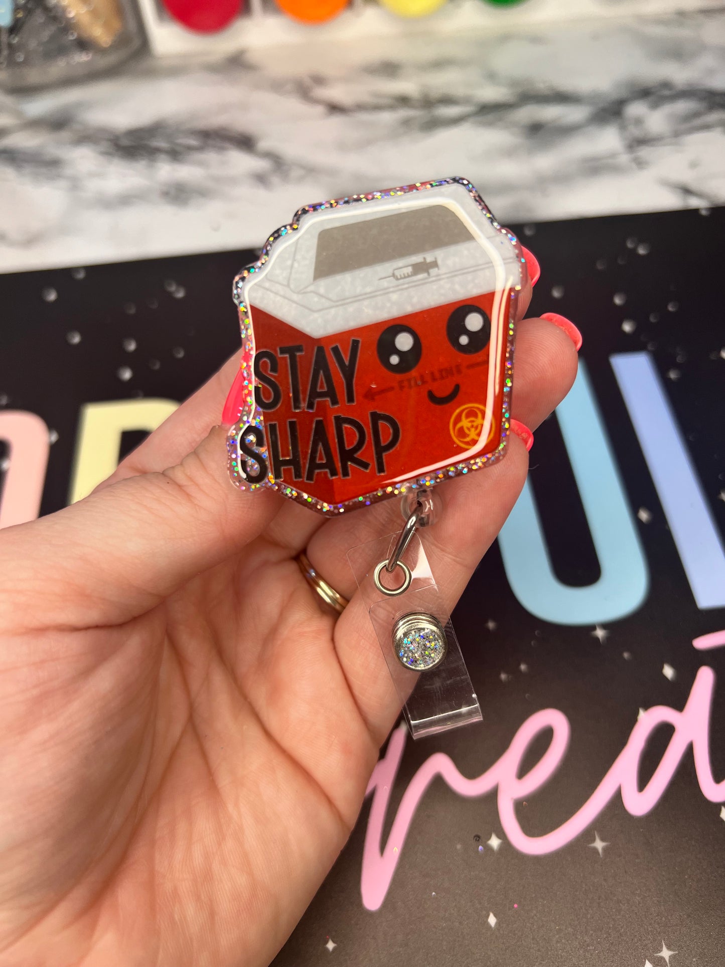 Stay Sharp Badge Reel