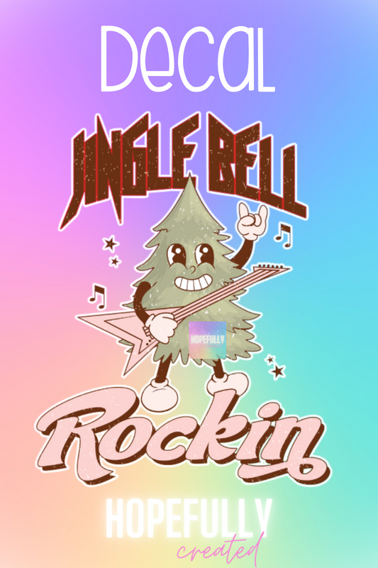 Jingle Bell Rockin Decal-55