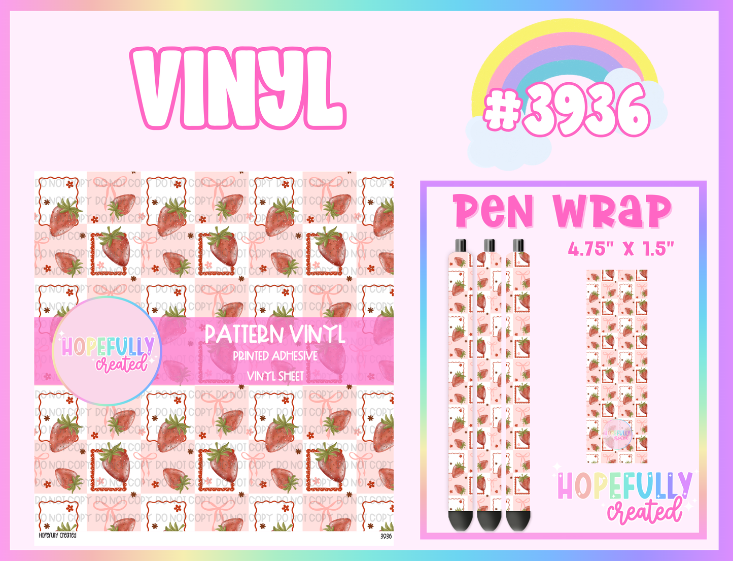 Strawberry Vinyl Collection - 3936