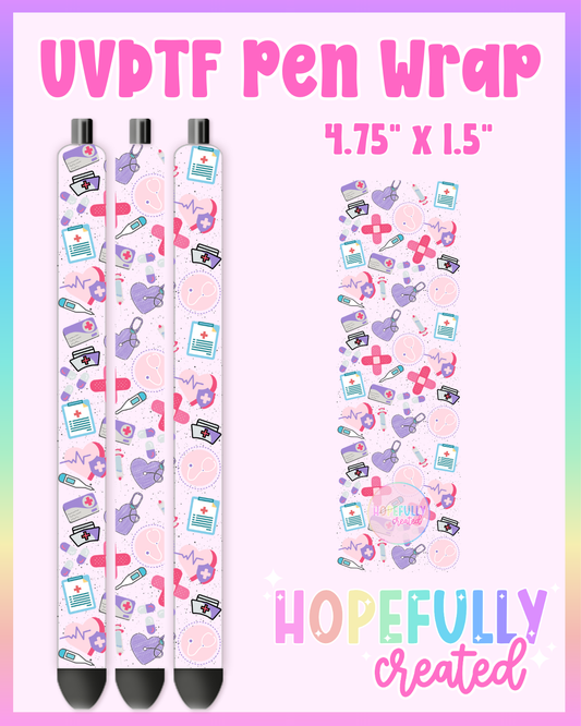 Healthcare UVDTF Pen Wrap
