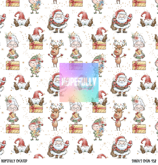 Santa's Crew 12x12 - 458