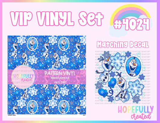 Snowman Vinyl Set