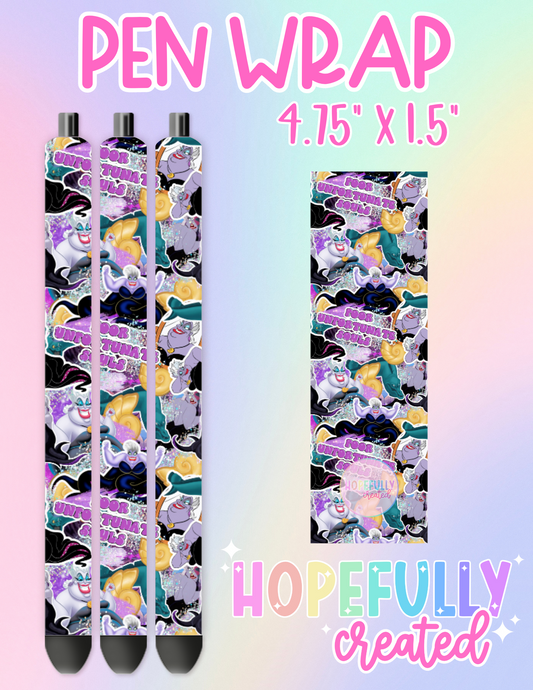 Villain Pen Wrap-1600 VIP Holiday