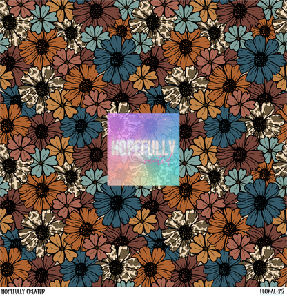 Floral Vinyl Collection - 812