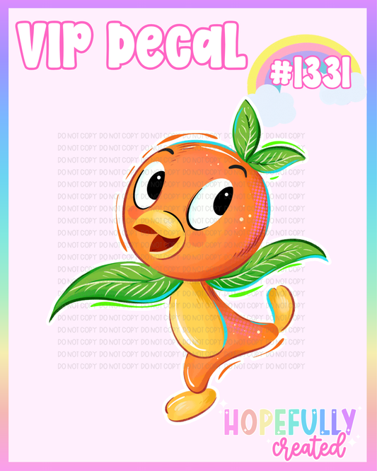 Bird Decal-1331 VIP