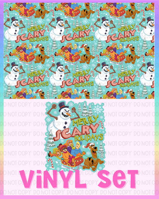 Christmas Scoob Vinyl Set