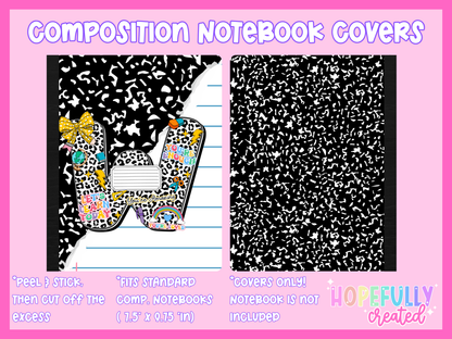 Initial Composition Notebook Cover