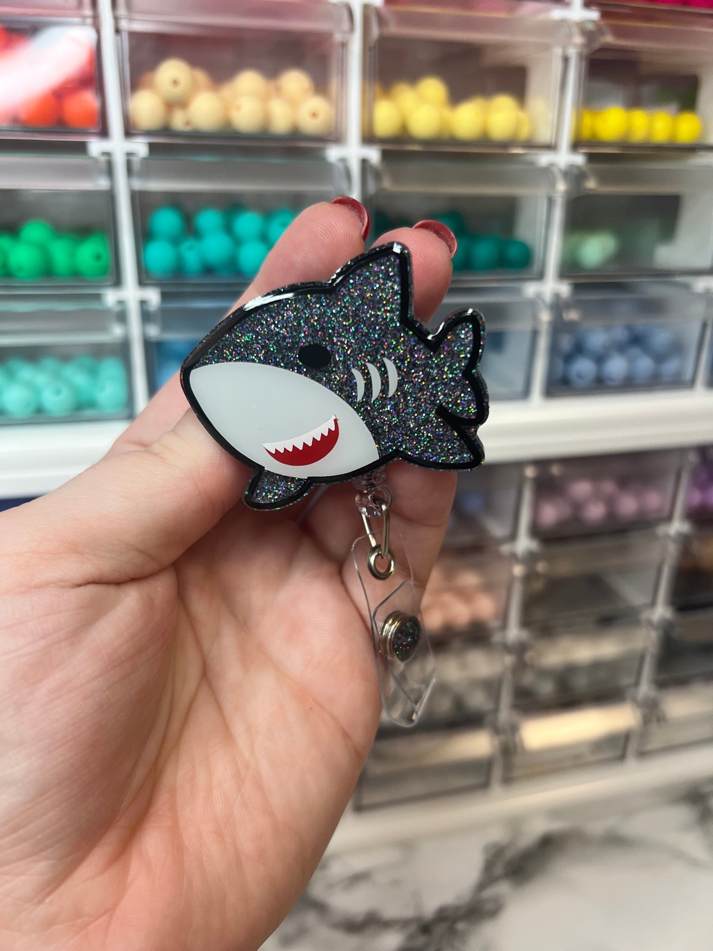 Shark Badge Reel