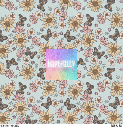 Floral Vinyl Collection - 815