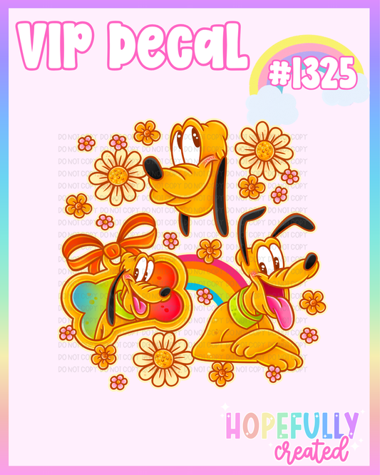Dog Decal-1325 VIP