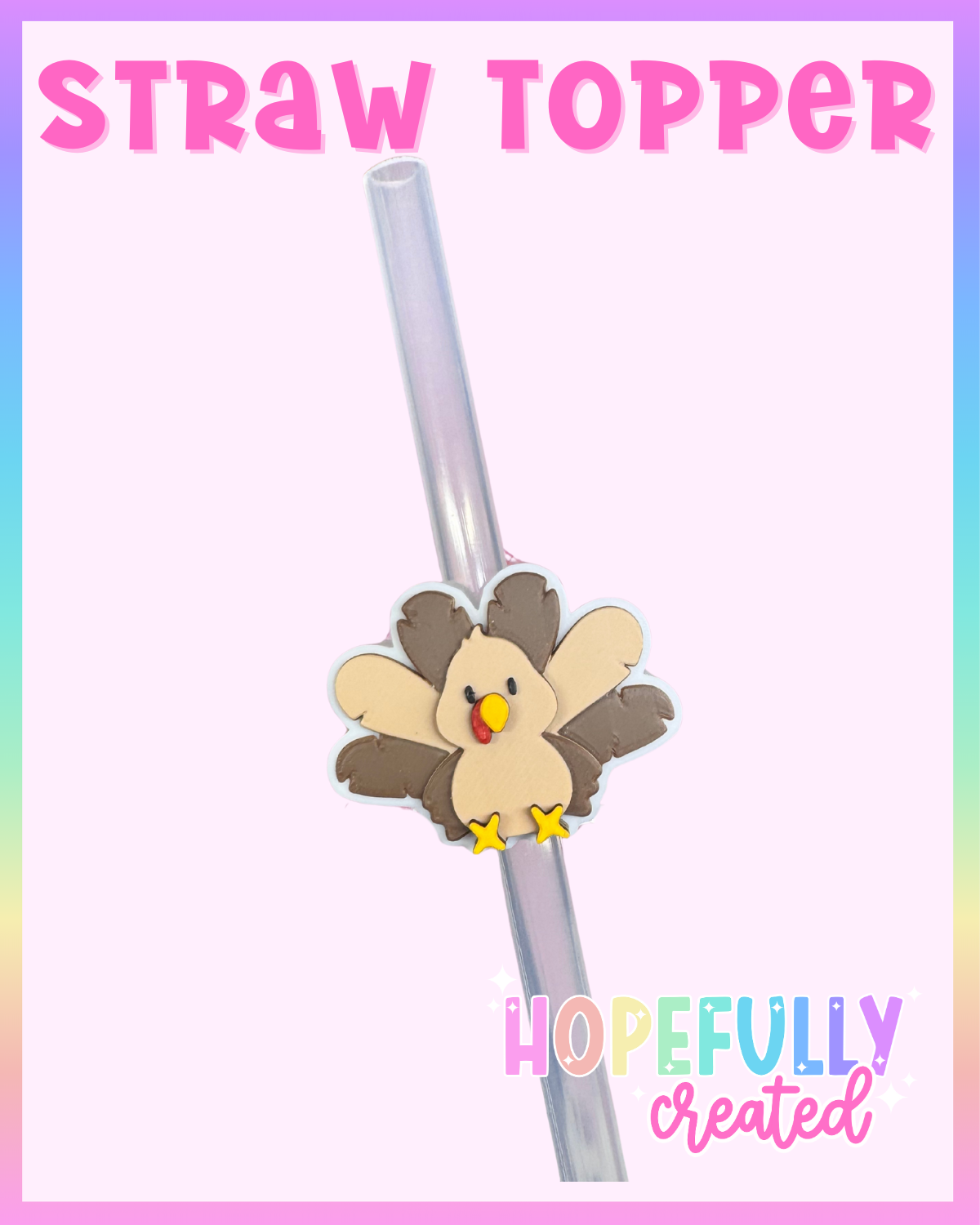 Turkey Straw Topper
