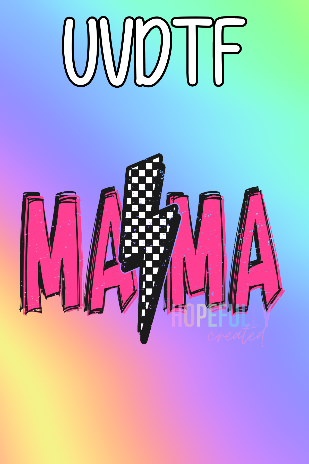 Mama UVDTF Decal