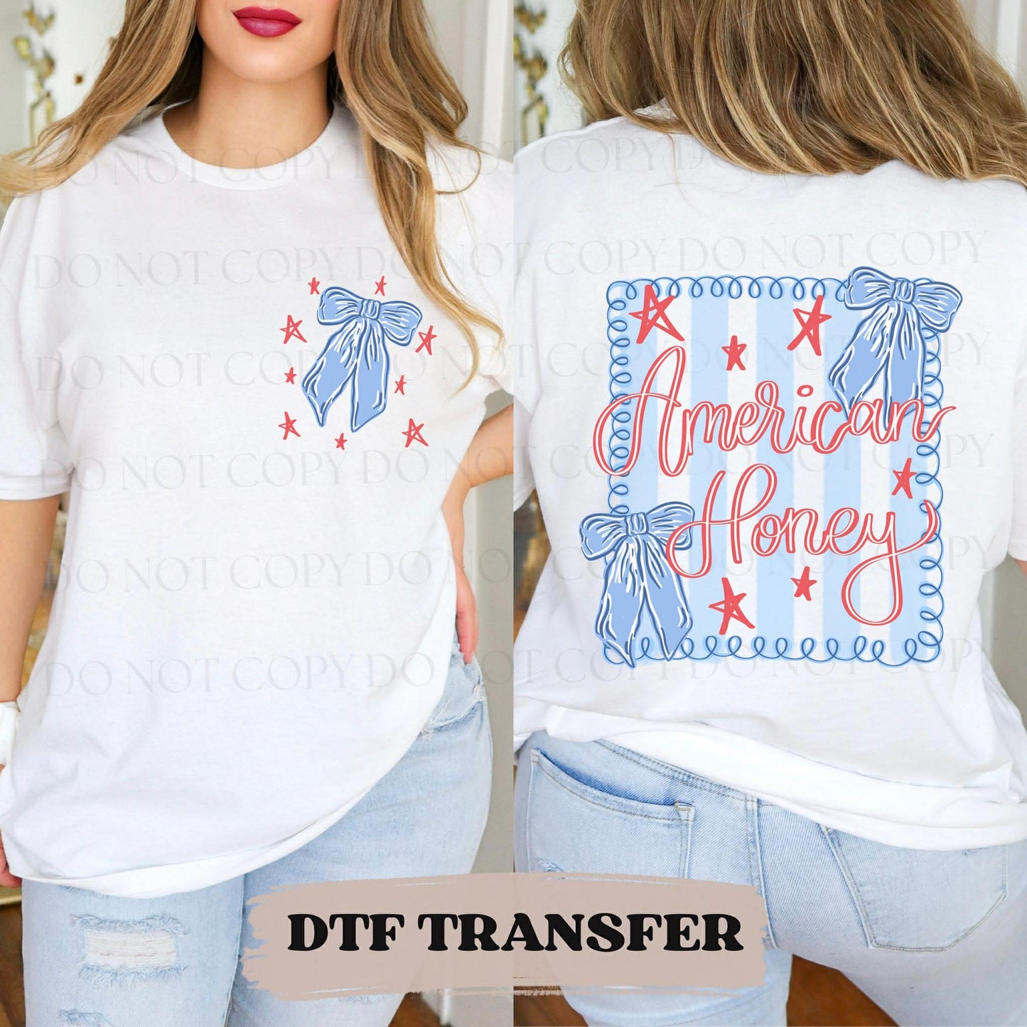 AMERICAN HONEY - DTF TRANSFER 0257