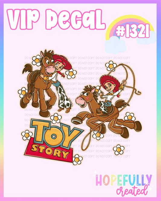 Cowgirl Decal-1321 VIP