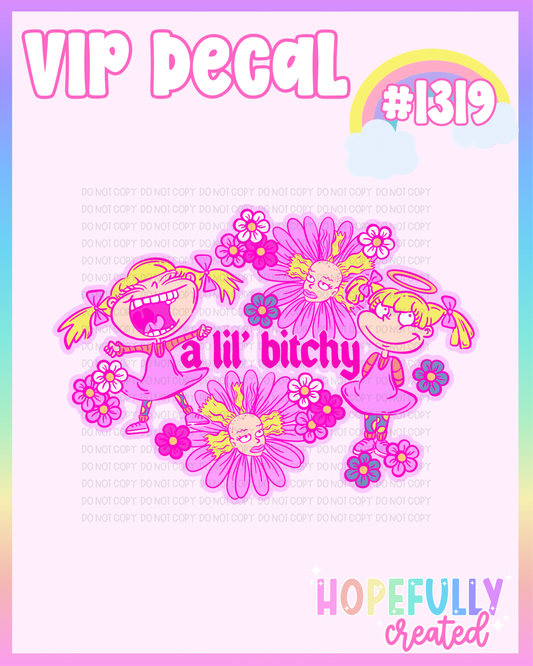 Angelica *Bad Words* Decal-1319 VIP