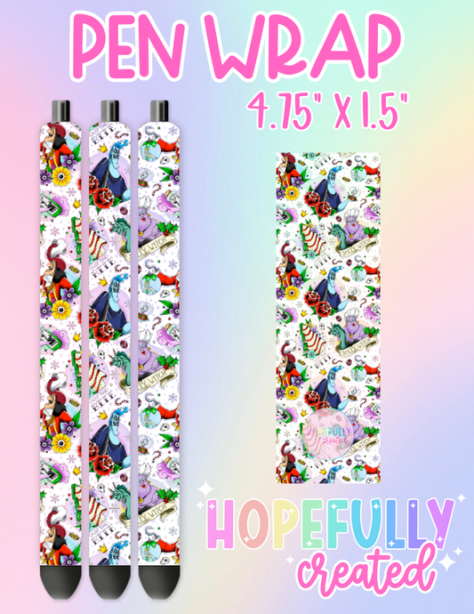 Villains Pen Wrap-1613 VIP Holiday