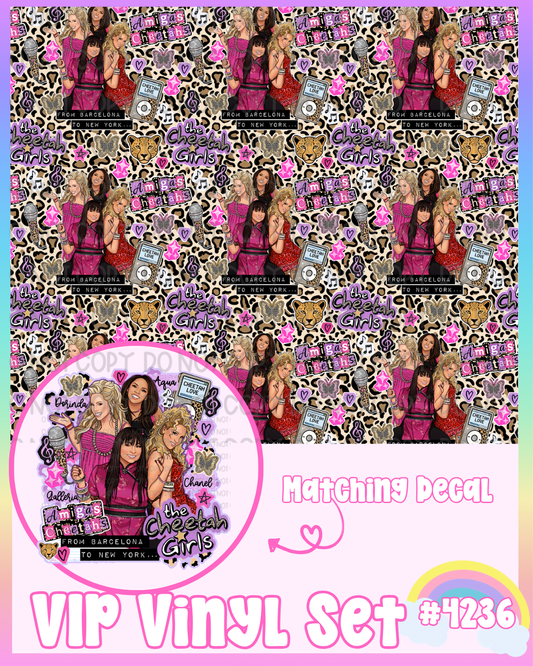 Cheetah Girls Vinyl Set