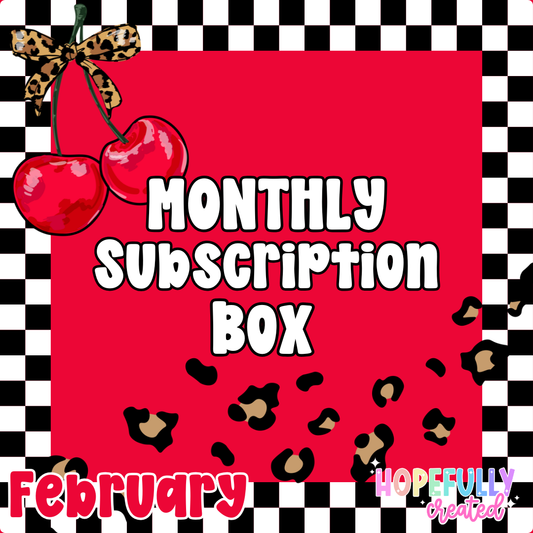 Feb Sub Box (Leftover)