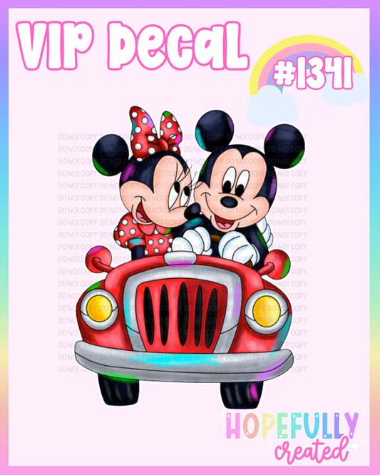 Mouse Decal-1341 VIP