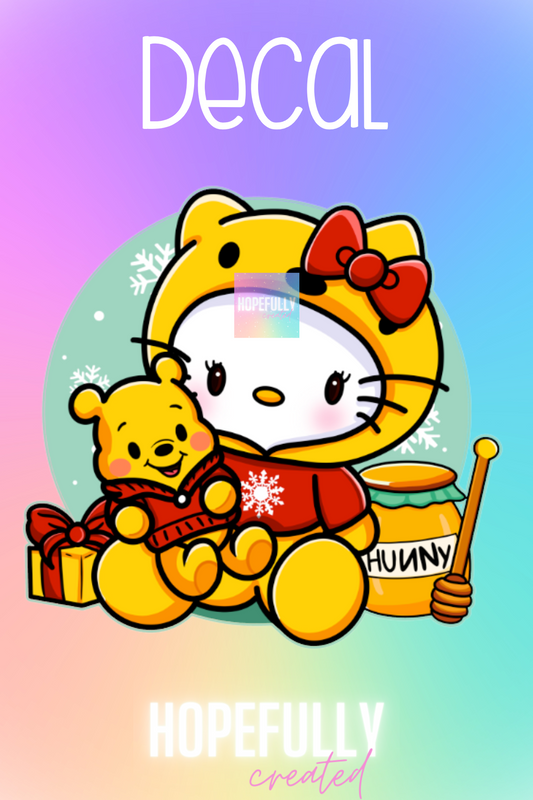 Kitty Bear Decal-69 VIP