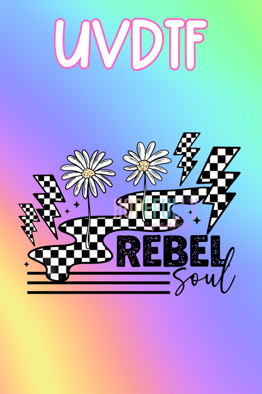 Rebel Soul UVDTF Decal