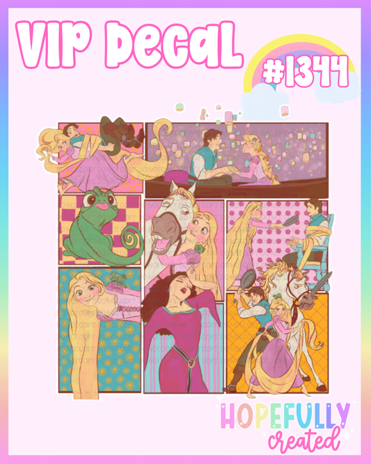 Tangled Decal-1344 VIP